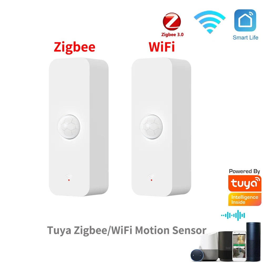 Pir Motion Sensor - Tuya-Sensor de movimiento Zigbee PIR para