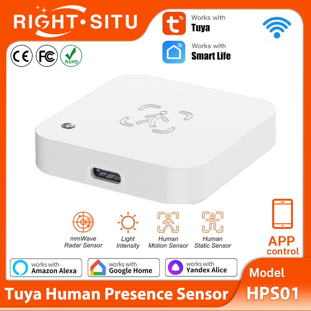 Pir Motion Sensor - Tuya-Detector de Radar WiFi MmWave, Sensor