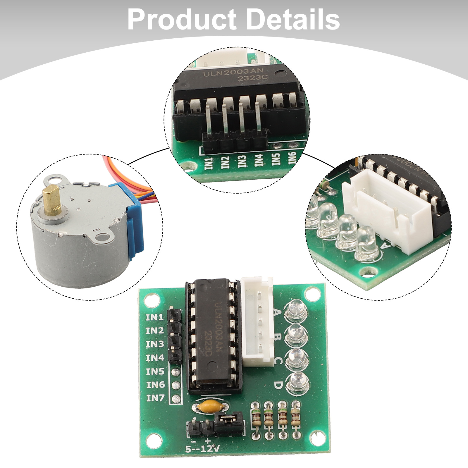 Motor paso a paso de 4 fases 2 - Stepper Motor 28Byj reseña y precio