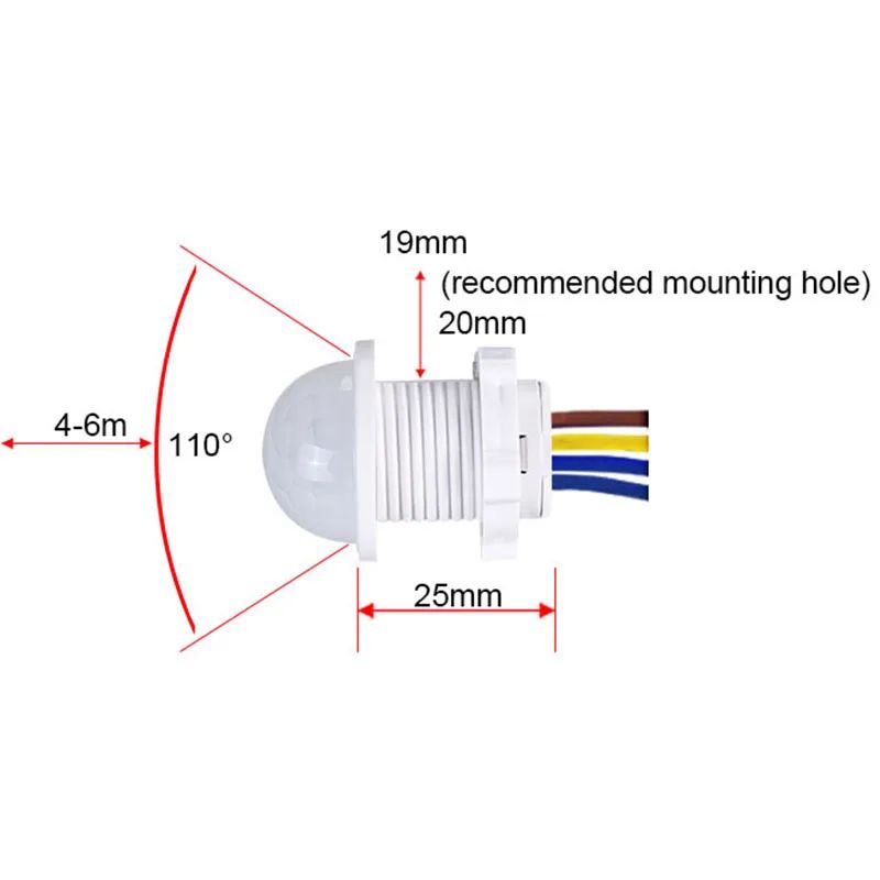 Mini Sensor de movimiento infr - Pir Motion Sensor reseña y precio