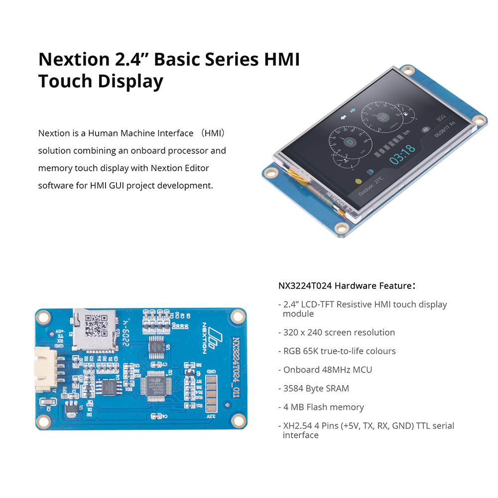 NEXTION NX3224T024 2,4 