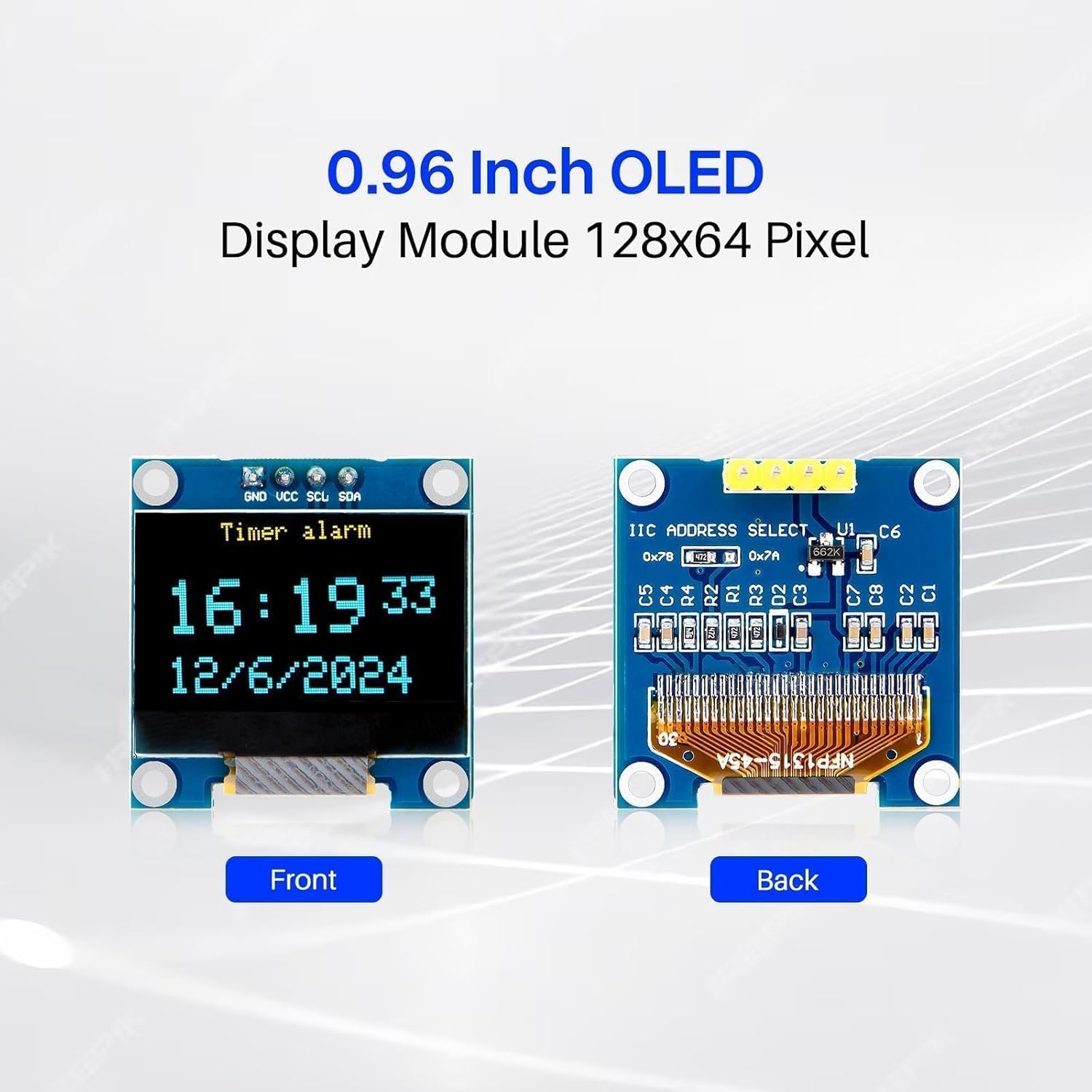 Módulo de pantalla OLED de 0,9 - Oled Display 0.96 reseña y precio