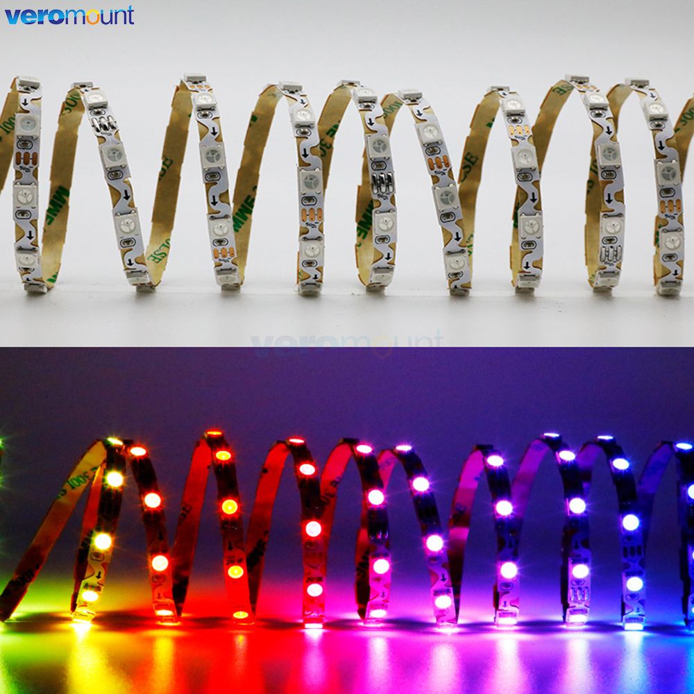 Tira de luces LED de píxeles d - Ws2812B Strip 5V reseña y precio