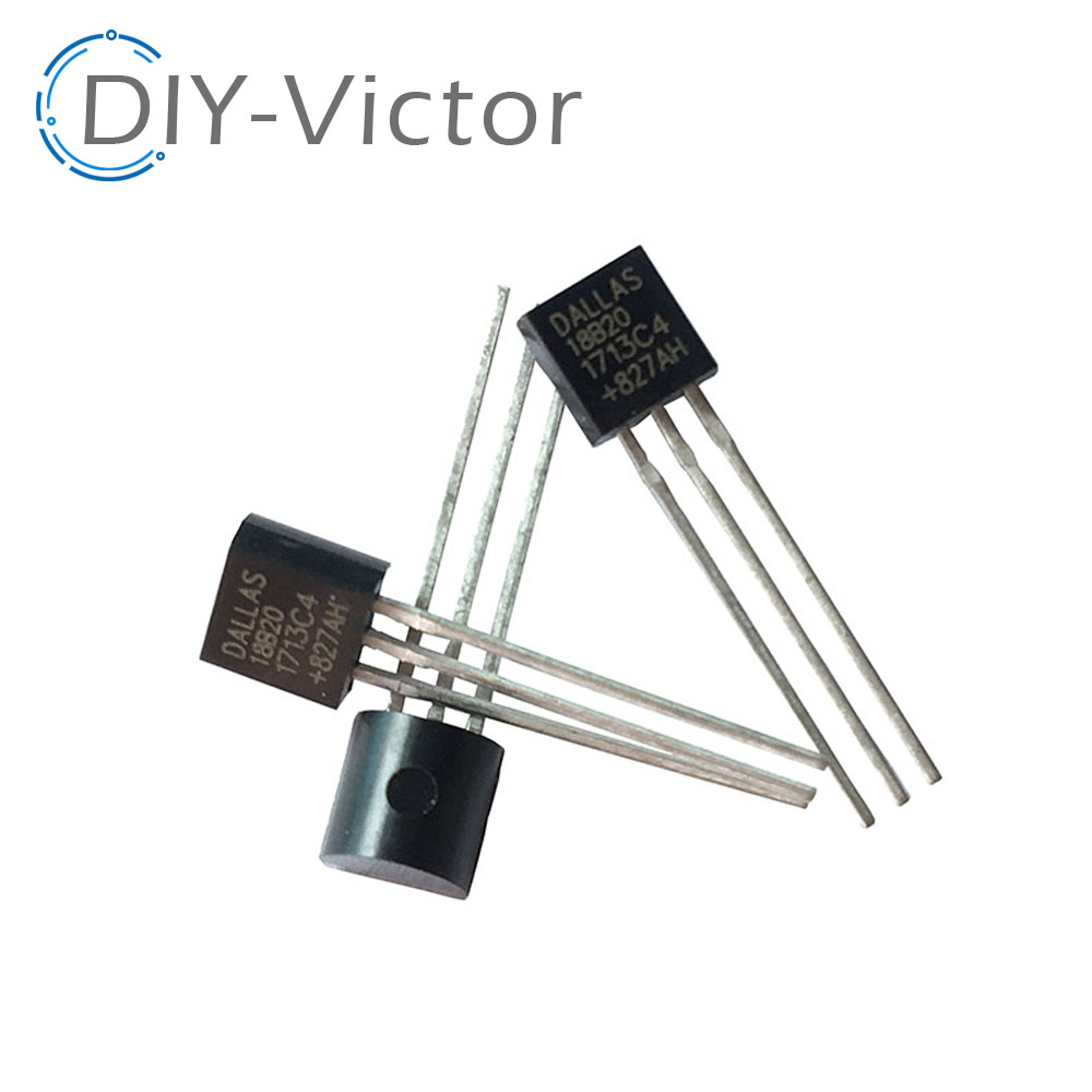5 unids/lote Sensor chip elect - Ds18B20 reseña y precio