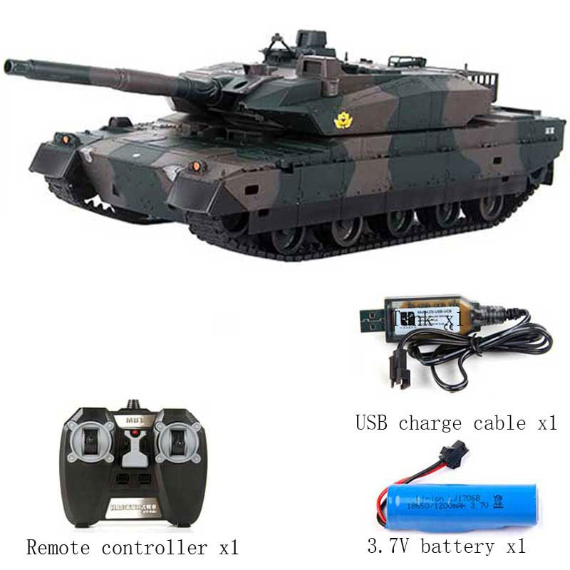 Mini tanque RC de 4 canales co - Ir Remote Module reseña y precio