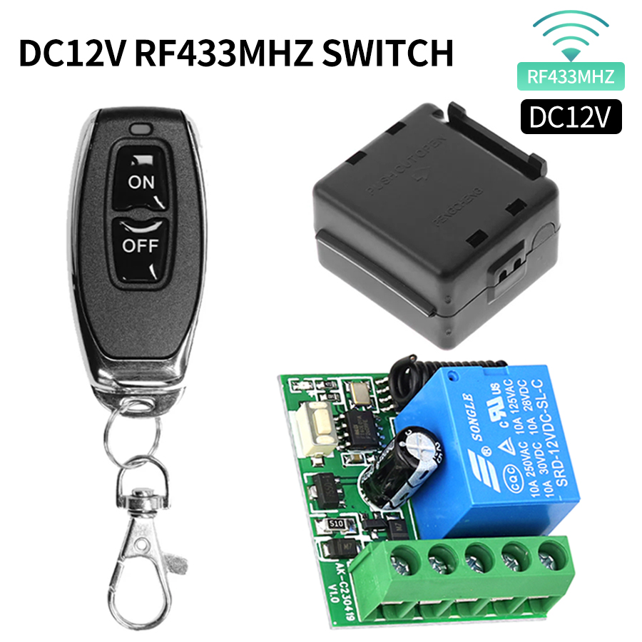 433MHz DIY interruptor inalámb - Ir Remote Module reseña y precio