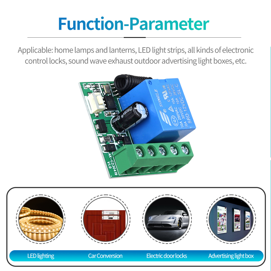 433MHz DIY interruptor inalámb - Ir Remote Module reseña y precio