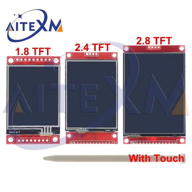 Pantalla serie SPI con táctil  - Ili9341 reseña y precio