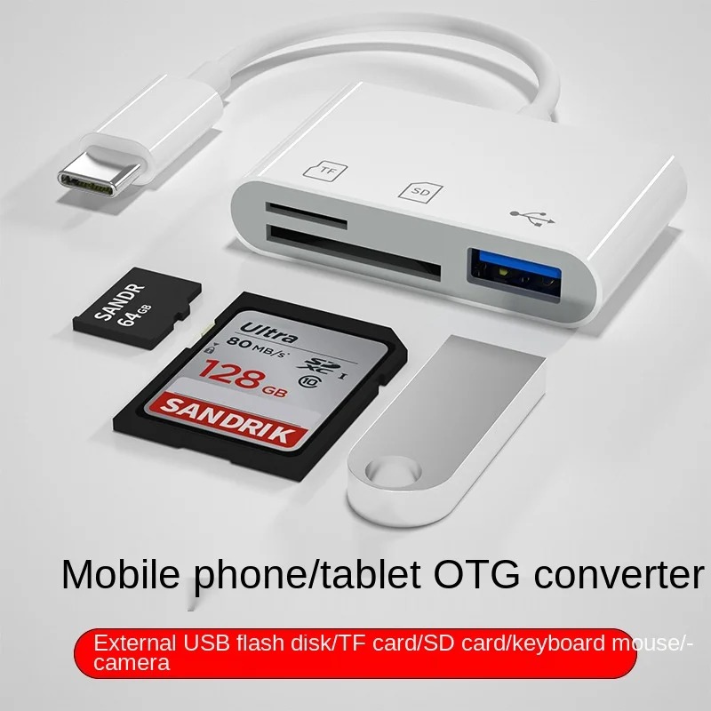 Adaptador y concentrador 3 en  - Sd Card Module reseña y precio