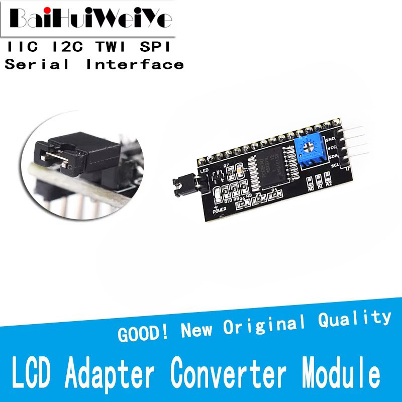 IIC I2C TWI SPI puerto de plac - Lcd 1602 reseña y precio