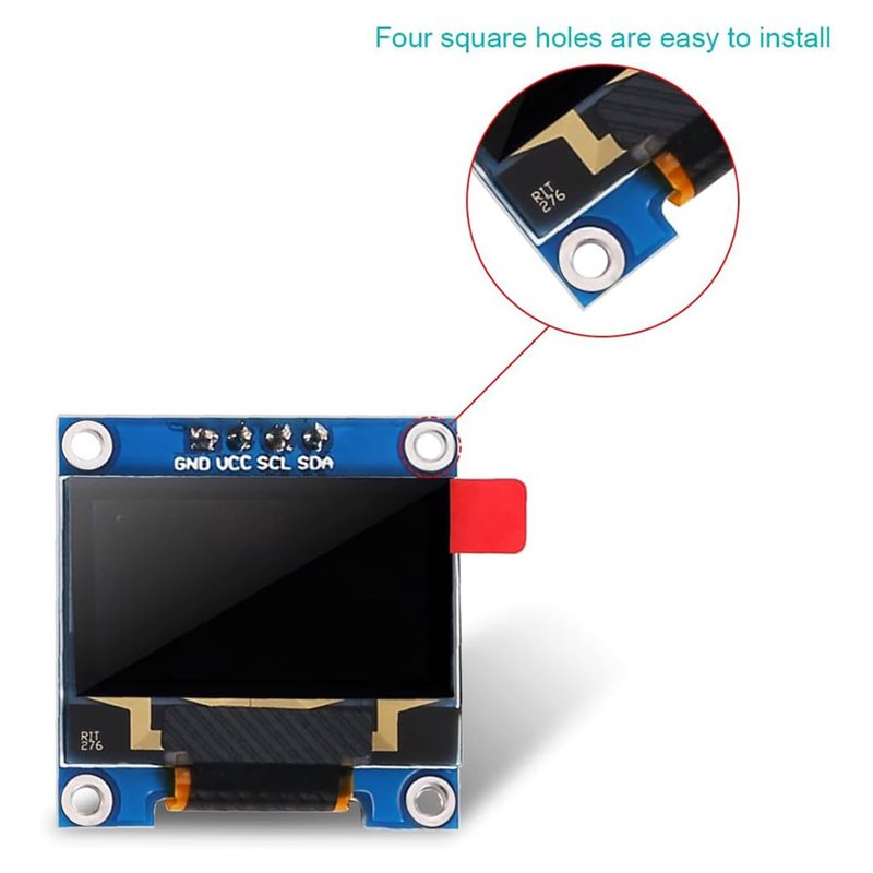 A37T-4Pcs Módulo de pantalla O - Oled Display 0.96 reseña y precio