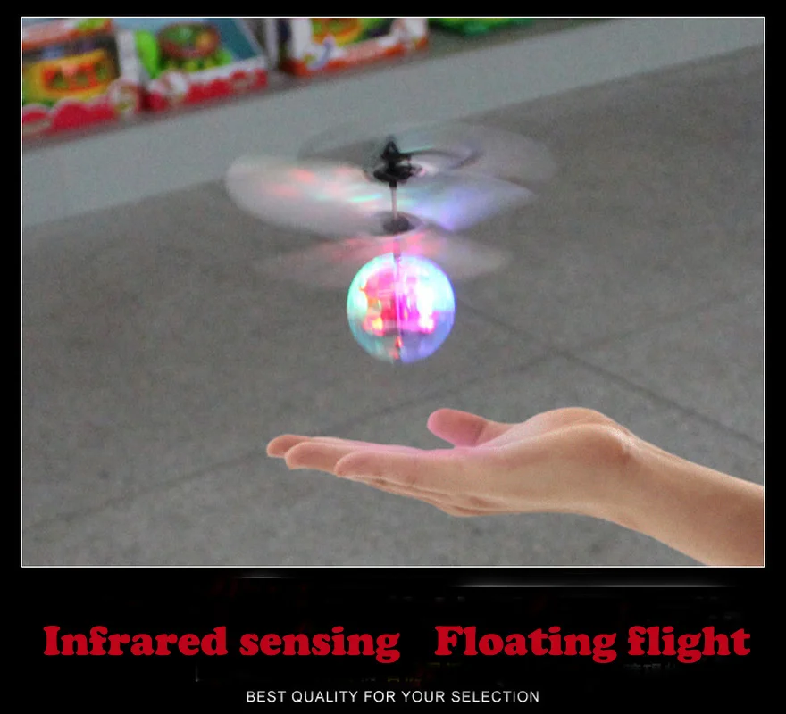 Nueva pelota voladora luminosa - Ir Remote Module reseña y precio