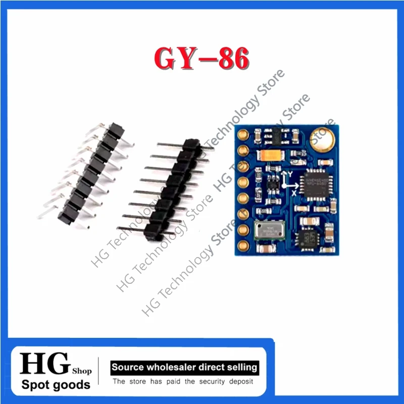 GY-86 10DOF MS5611 HMC5883L MP - Mpu6050 reseña y precio